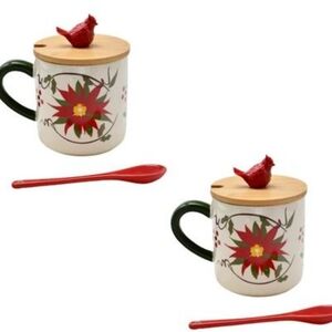 Beautiful cardinal teacups!